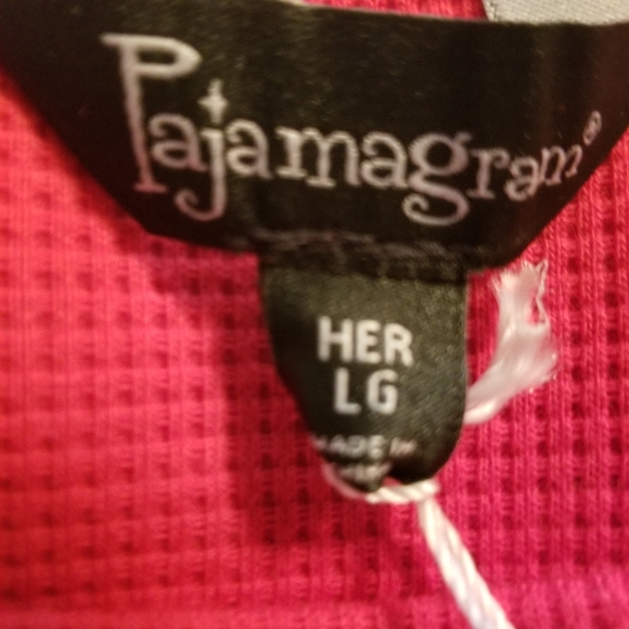 NWT Pajamagram super soft, top quality sleepwear pajama set, SZ LG - Picture 8 of 8